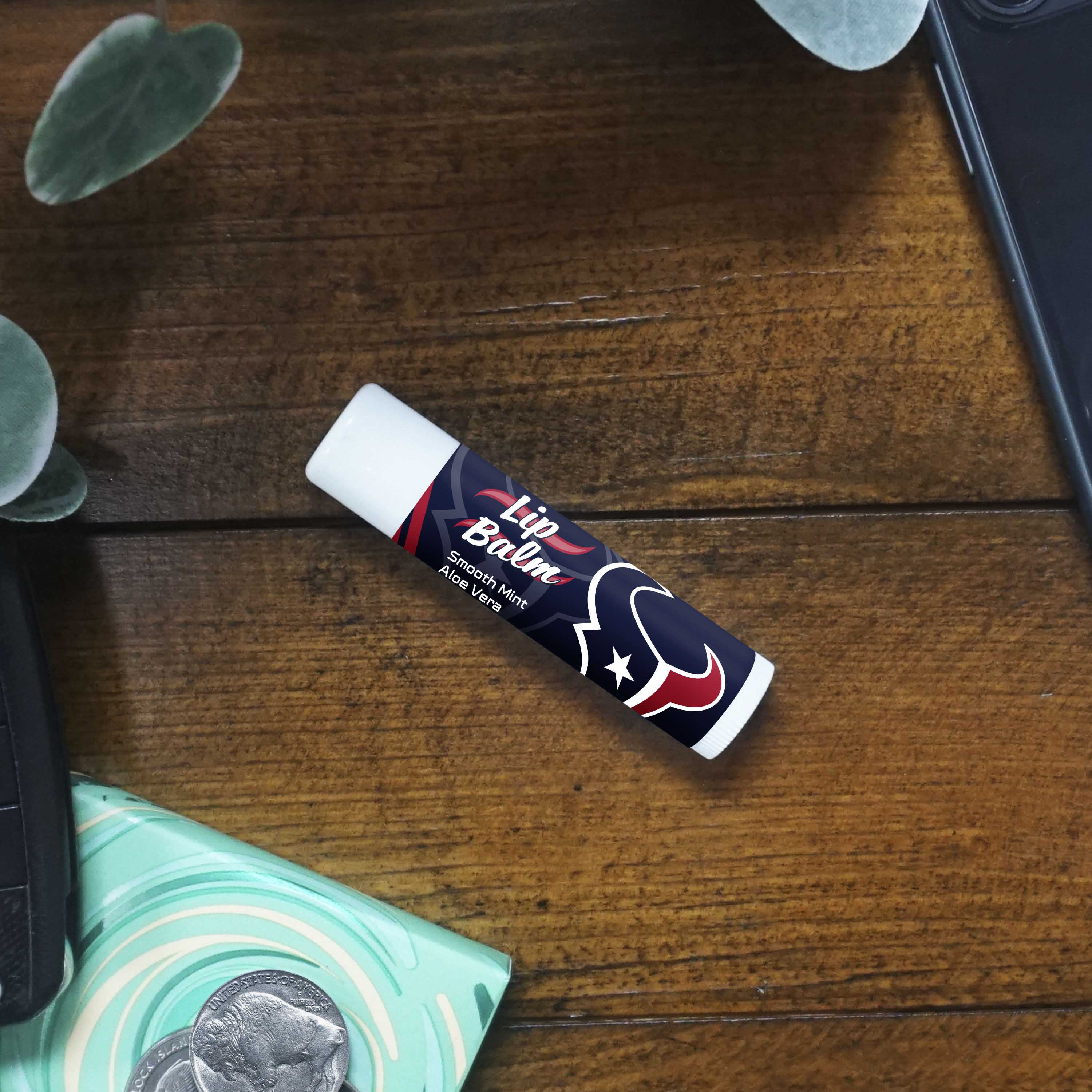 Houston Texans Smooth Mint SPF 15 Lip Balm - Houston Texans