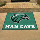 Northeastern State Riverhawks Man Cave All-Star Rug - 34 in. x 42.5 in.