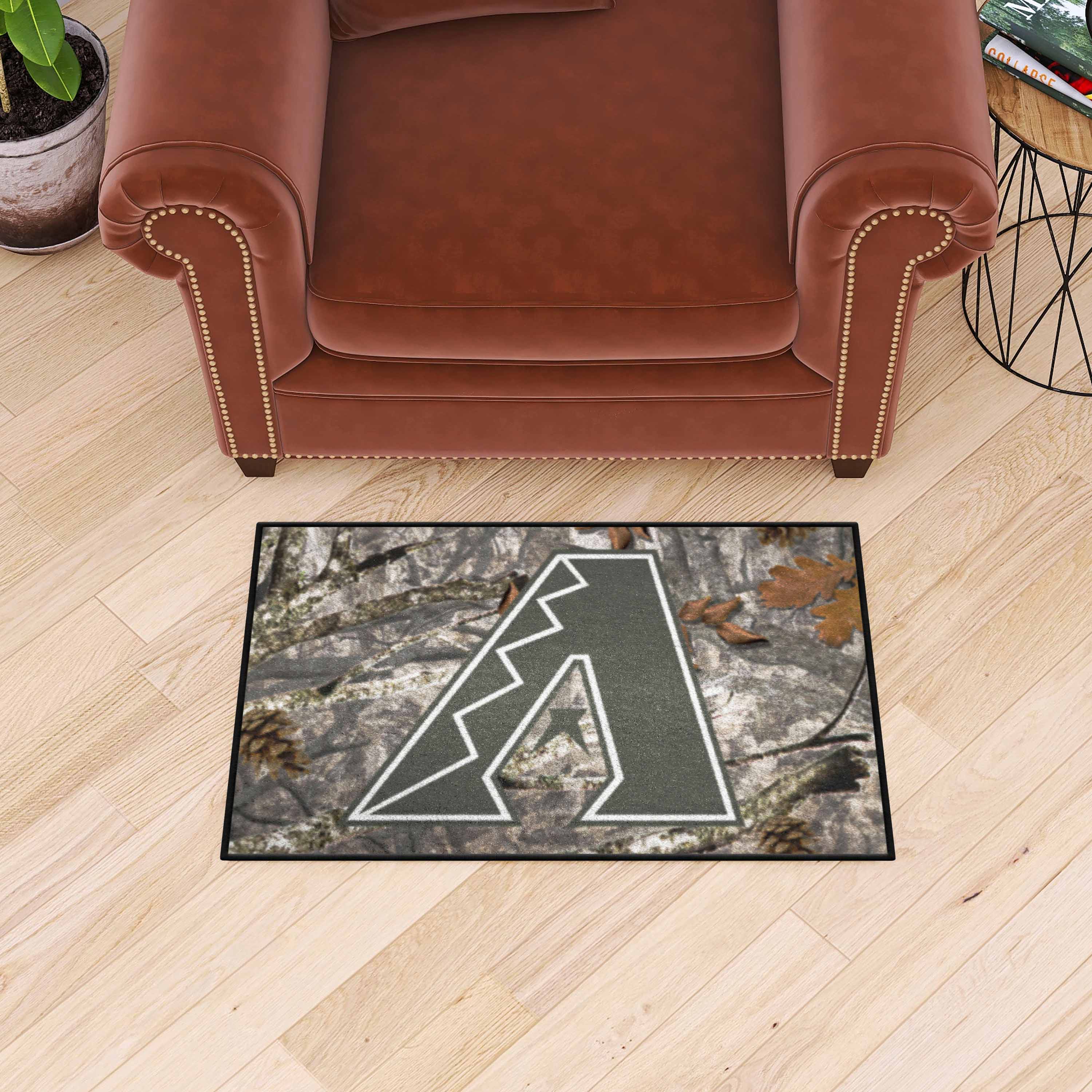 Arizona Diamondbacks Camo Starter Mat Accent Rug - 19in. x 30in.