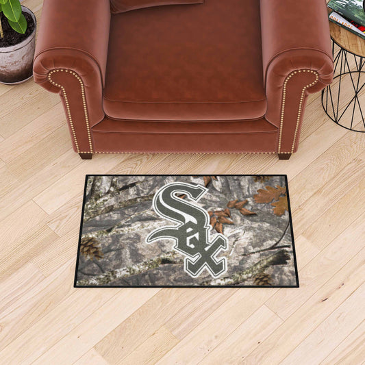 Chicago White Sox Camo Starter Mat Accent Rug - 19in. x 30in. - Chicago White Sox