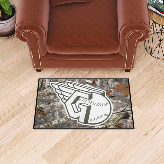 Cleveland Guardians Camo Starter Mat Accent Rug - 19in. x 30in.