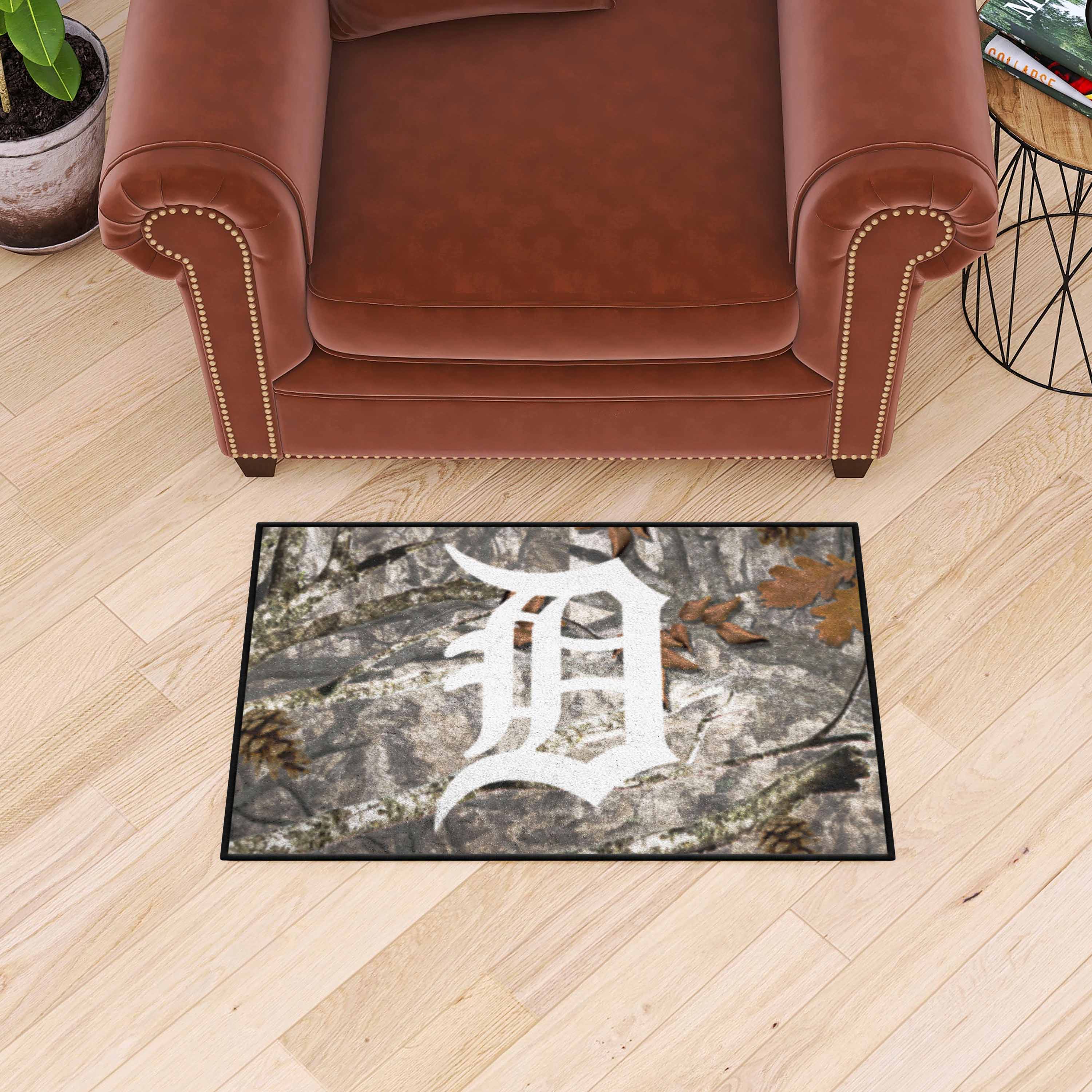 Detroit Tigers Camo Starter Mat Accent Rug - 19in. x 30in.