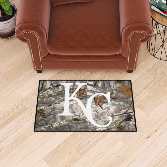 Kansas City Royals Camo Starter Mat Accent Rug - 19in. x 30in.