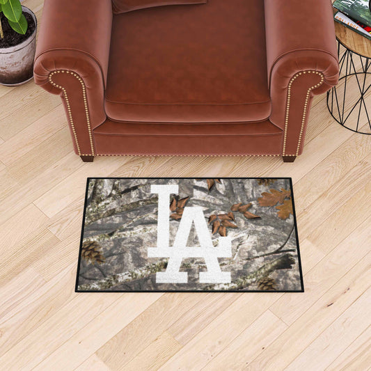 Los Angeles Dodgers Camo Starter Mat Accent Rug - 19in. x 30in.