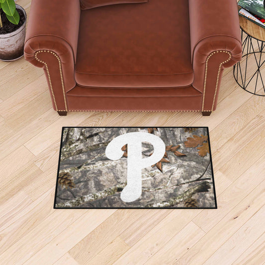 Philadelphia Phillies Camo Starter Mat Accent Rug - 19in. x 30in.