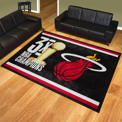 Miami Heat Dynasty 8ft. x 10ft. Plush Area Rug