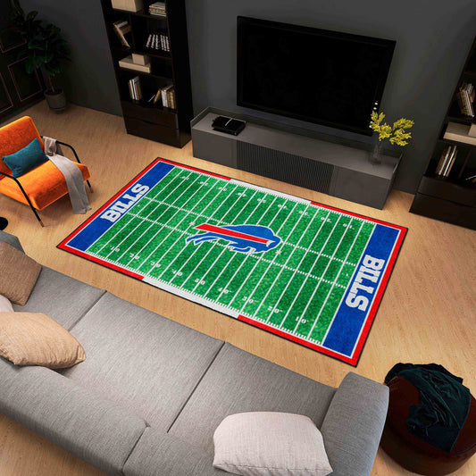 Buffalo Bills 6 ft. x 10 ft. Plush Area Rug