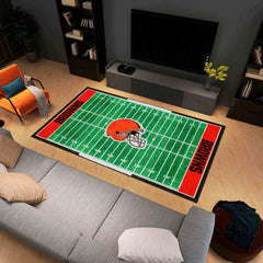 Cleveland Browns 6 ft. x 10 ft. Plush Area Rug