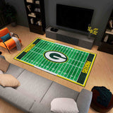 Green Bay Packers 6 ft. x 10 ft. Plush Area Rug - Green Bay Packers