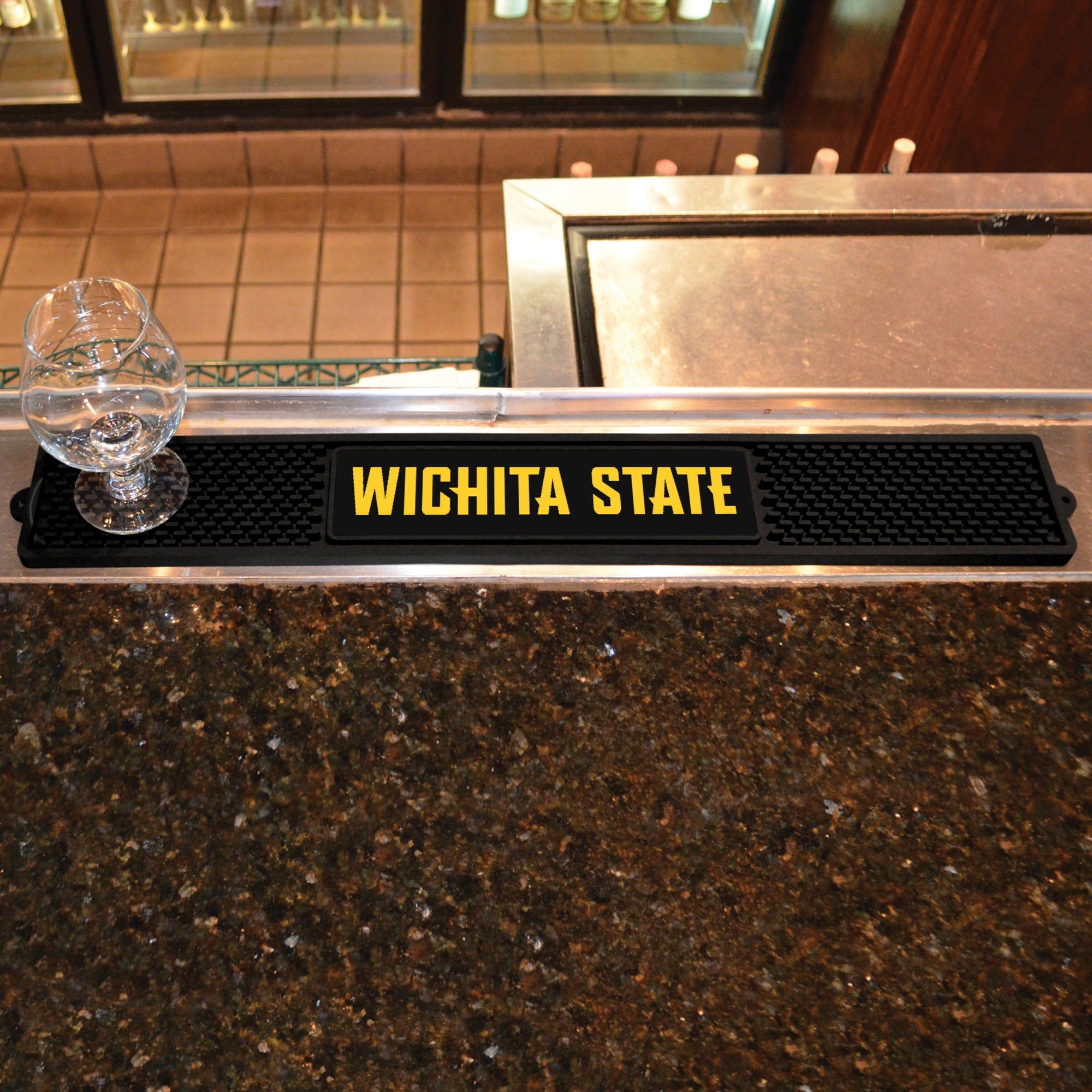 Wichita State Shockers Bar Drink Mat - 3.25in. x 24in.