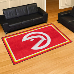 NBA Retro Atlanta Hawks 5ft. x 8 ft. Plush Area Rug - Atlanta Hawks