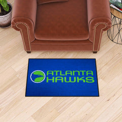 NBA Retro Atlanta Hawks Starter Mat Accent Rug - 19in. x 30in. - Atlanta Hawks