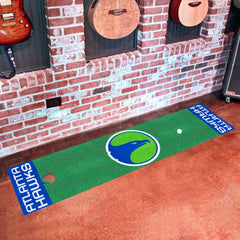 NBA Retro Atlanta Hawks Putting Green Mat - 1.5ft. x 6ft. - Atlanta Hawks