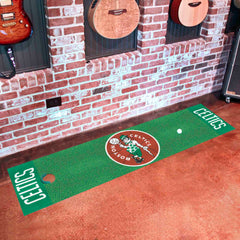 NBA Retro Boston Celtics Putting Green Mat - 1.5ft. x 6ft. - Boston Celtics