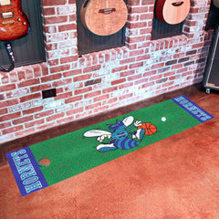 NBA Retro Charlotte Hornets Putting Green Mat - 1.5ft. x 6ft. - Charlotte Hornets