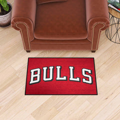 NBA Retro Chicago Bulls Starter Mat Accent Rug - 19in. x 30in. - Chicago Bulls