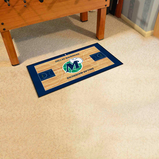 NBA Retro Dallas Mavericks Court Runner Rug - 24in. x 44in.