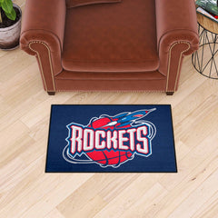 NBA Retro Houston Rockets Starter Mat Accent Rug - 19in. x 30in.