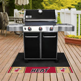 NBA Retro Miami Heat Vinyl Grill Mat - 26in. x 42in.