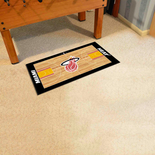 NBA Retro Miami Heat Court Runner Rug - 24in. x 44in.