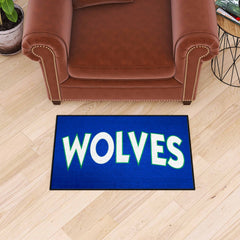 NBA Retro Minnesota Timberwolves Starter Mat Accent Rug - 19in. x 30in.