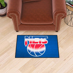 NBA Retro New Jersey Nets Starter Mat Accent Rug - 19in. x 30in.