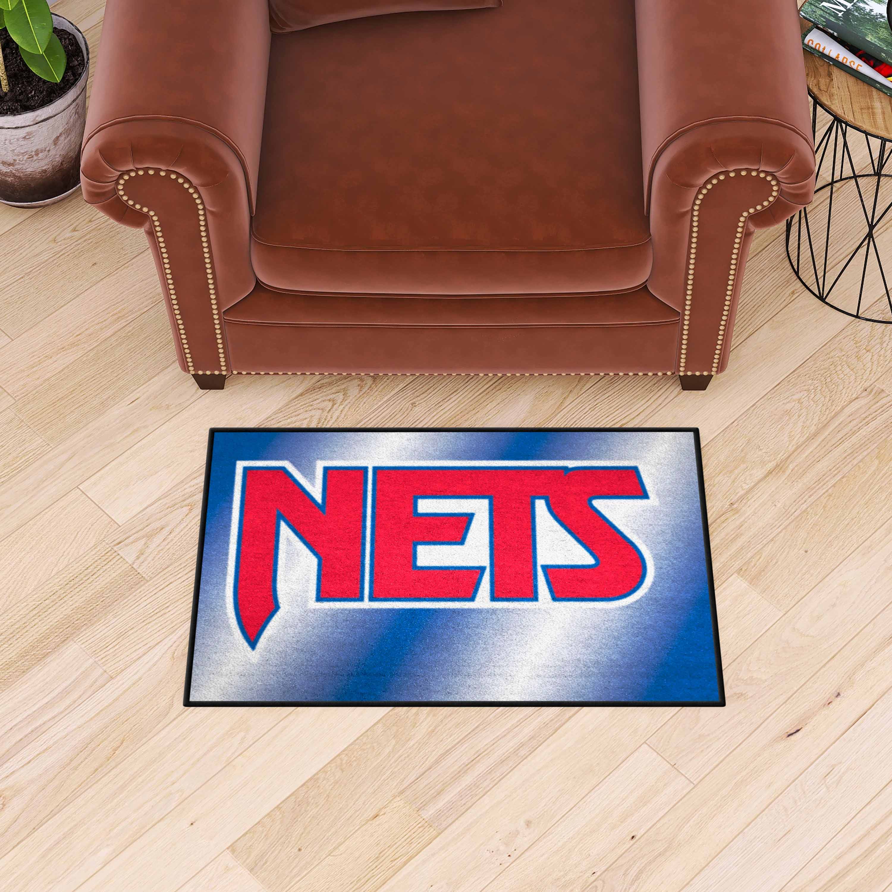 NBA Retro New Jersey Nets Starter Mat Accent Rug - 19in. x 30in.