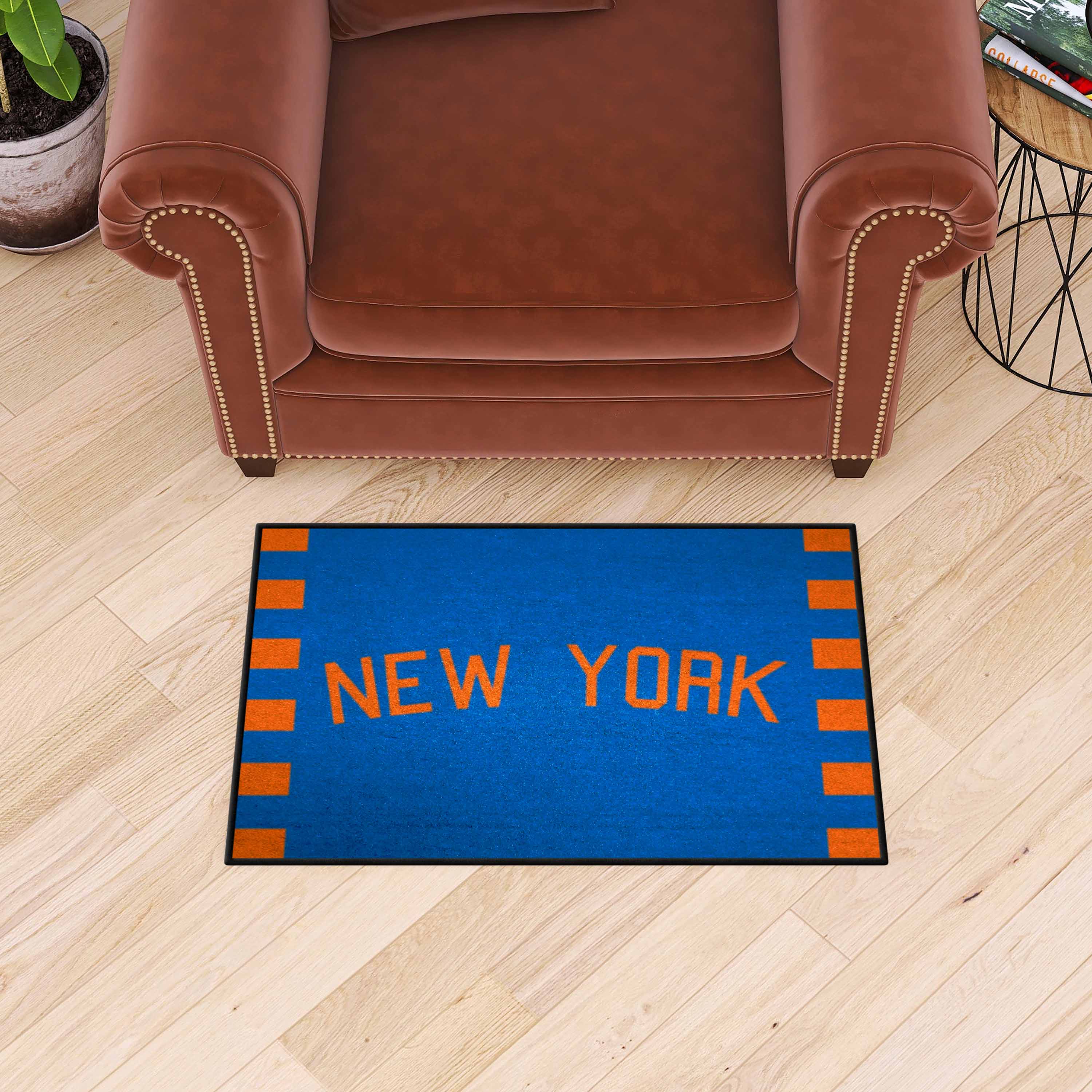 NBA Retro New York Knickerbockers Starter Mat Accent Rug - 19in. x 30in.