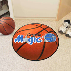 NBA Retro Orlando Magic Basketball Rug - 27in. Diameter