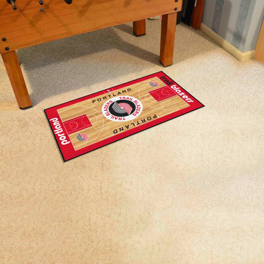 NBA Retro Portland Trail Blazers Court Runner Rug - 24in. x 44in.