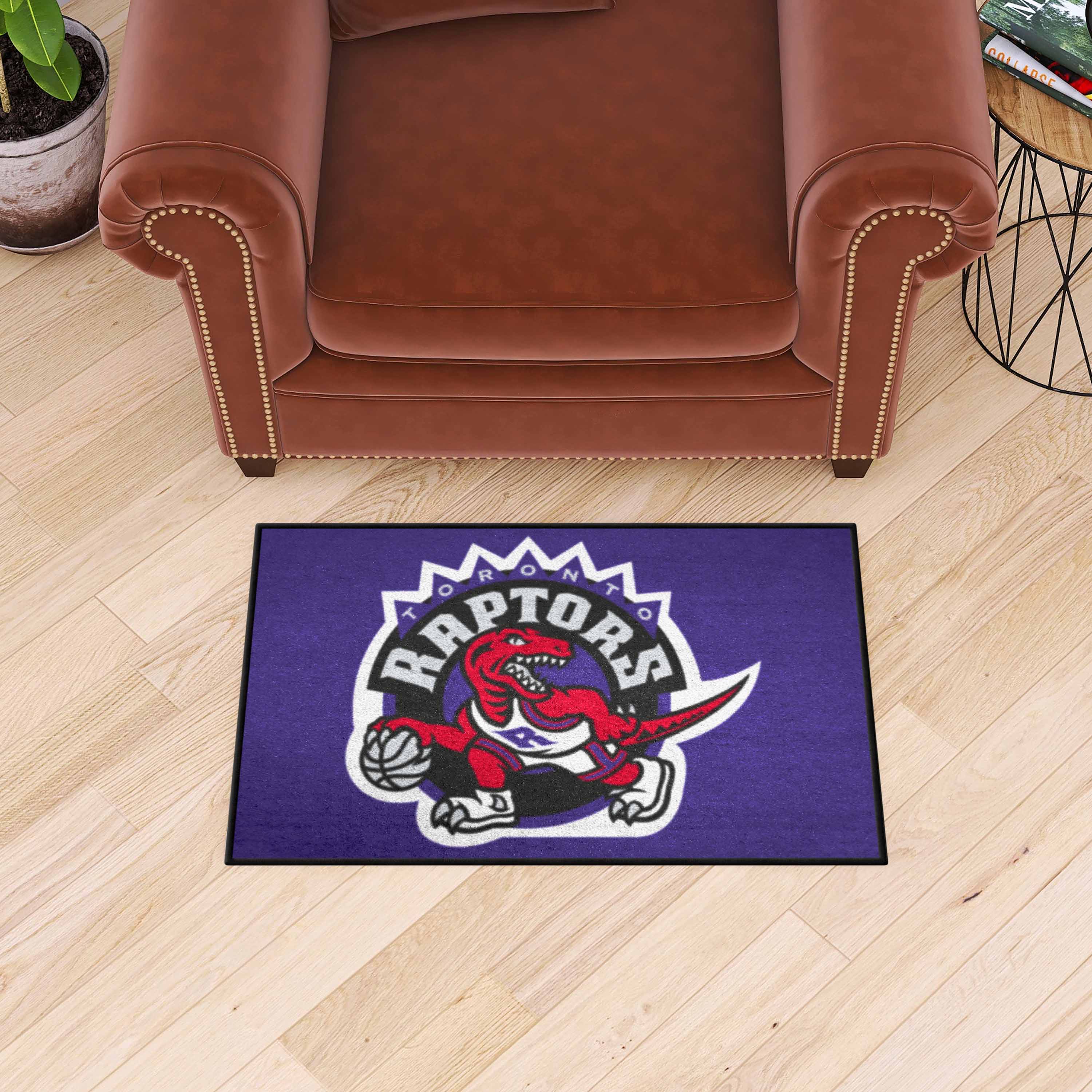 NBA Retro Toronto Raptors Starter Mat Accent Rug - 19in. x 30in.