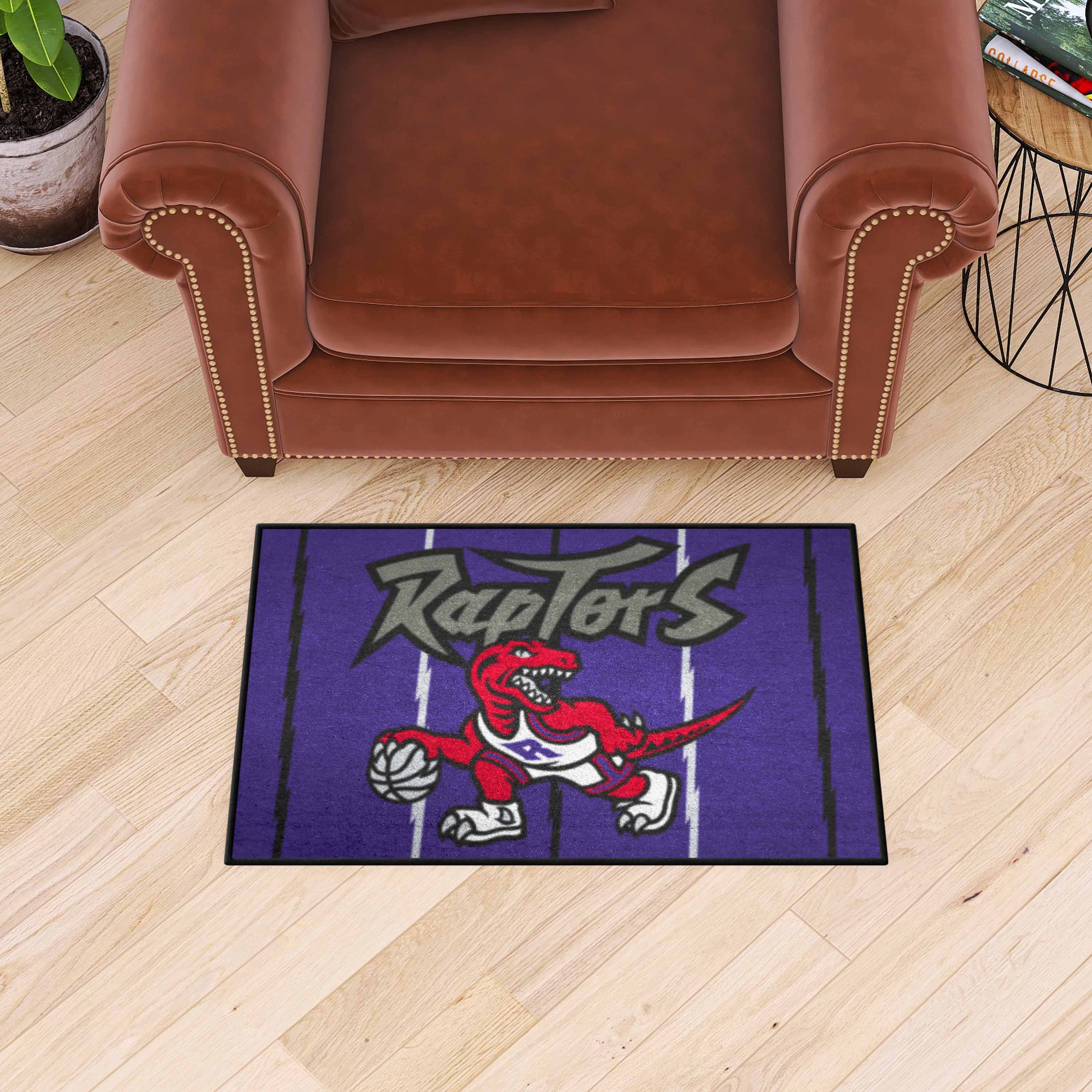 NBA Retro Toronto Raptors Starter Mat Accent Rug - 19in. x 30in.