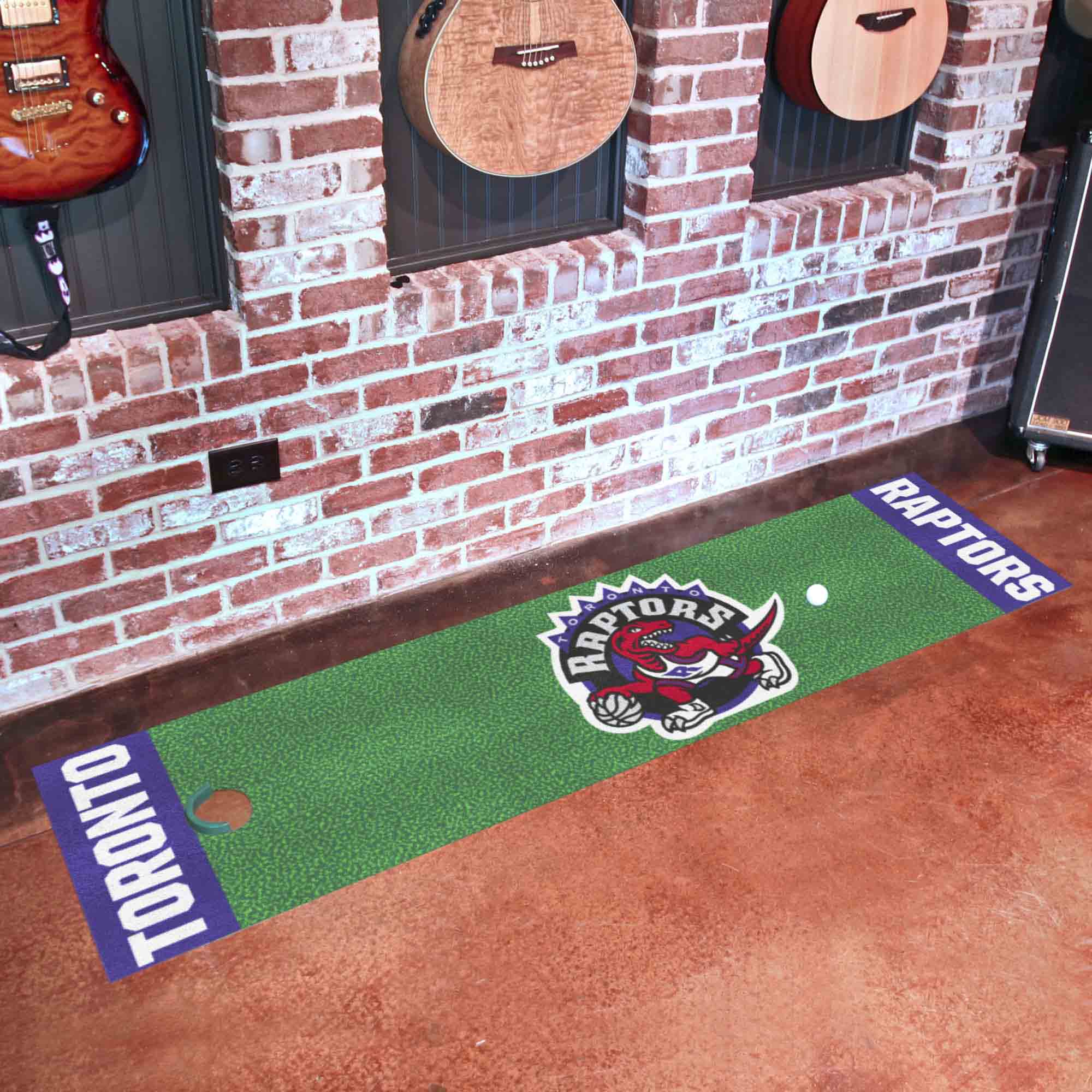 NBA Retro Toronto Raptors Putting Green Mat - 1.5ft. x 6ft.