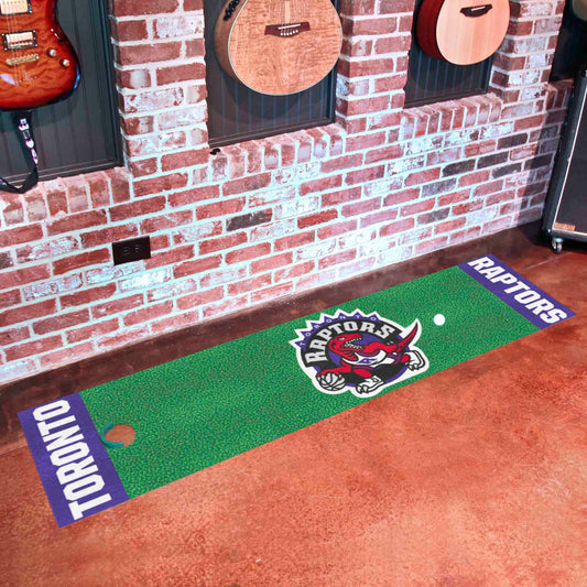 NBA Retro Toronto Raptors Putting Green Mat - 1.5ft. x 6ft.