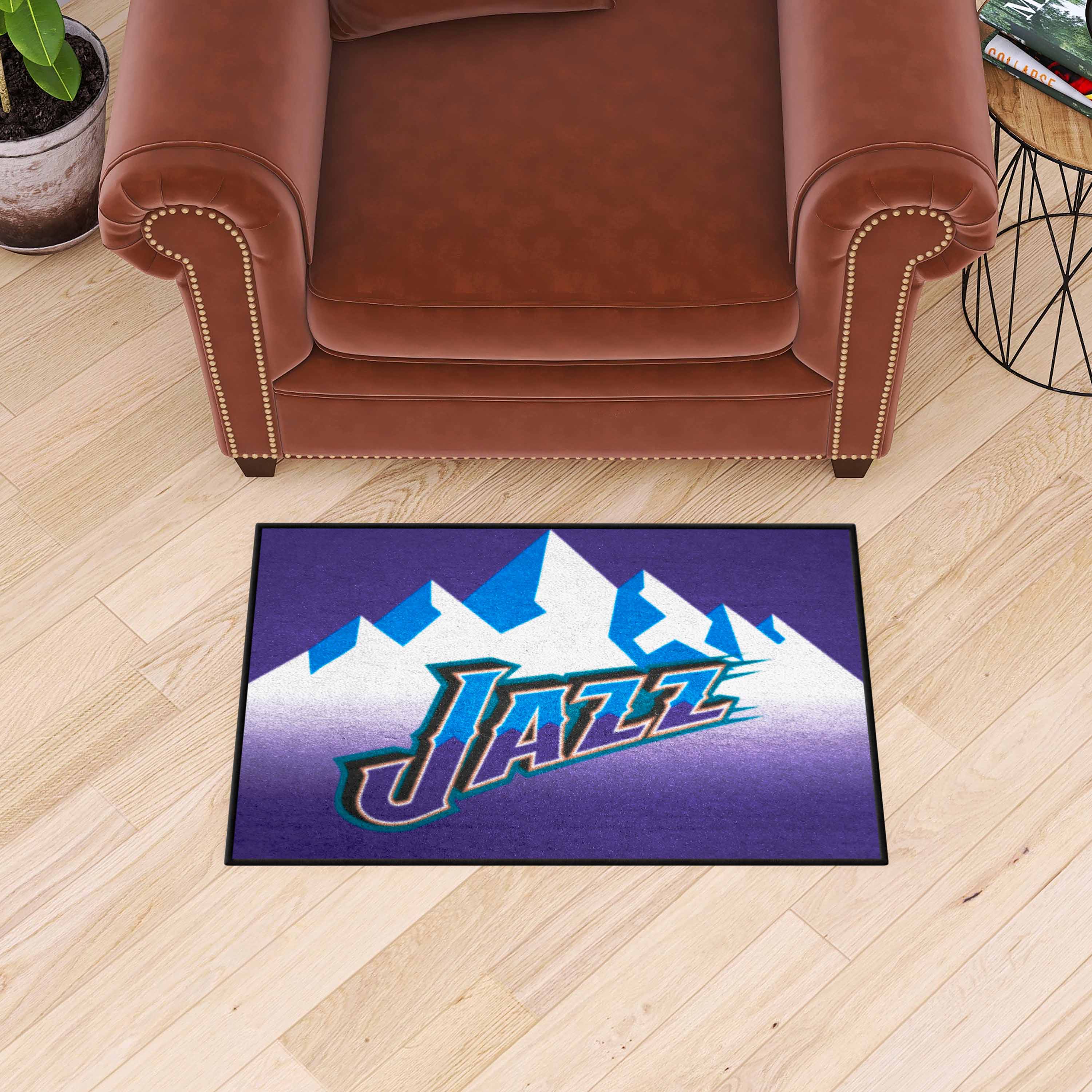 NBA Retro Utah Jazz Starter Mat Accent Rug - 19in. x 30in.