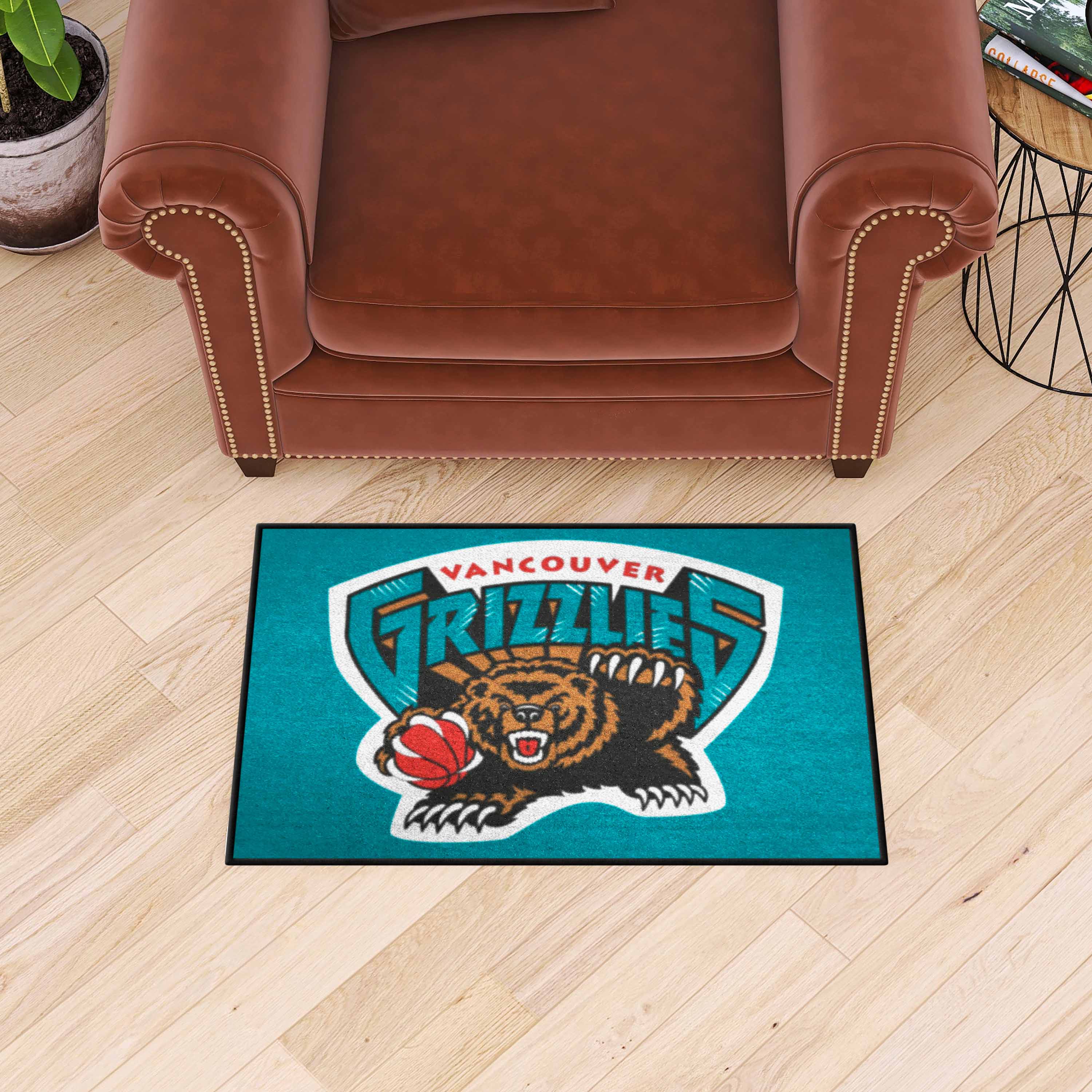 NBA Retro Vancouver Grizzlies Starter Mat Accent Rug - 19in. x 30in.