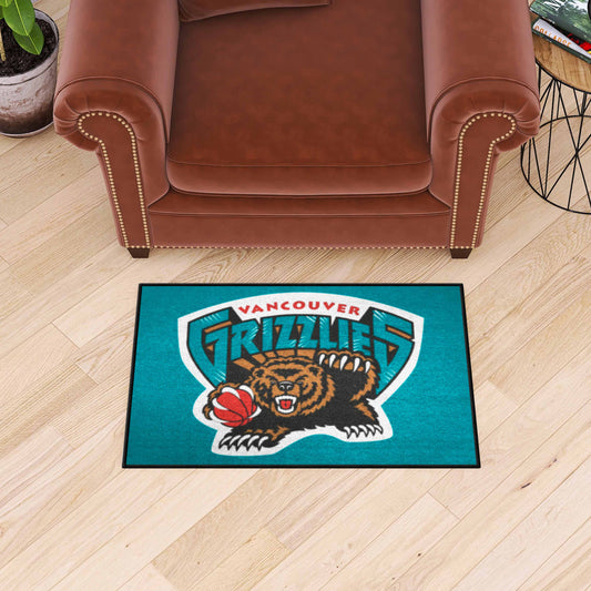 NBA Retro Vancouver Grizzlies Starter Mat Accent Rug - 19in. x 30in.