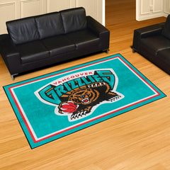 NBA Retro Vancouver Grizzlies 5ft. x 8 ft. Plush Area Rug