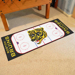 Retro NHL Boston Bruins Rink Runner - 30in. x 72in.