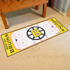 Retro NHL Boston Bruins Rink Runner - 30in. x 72in.