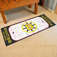 Retro NHL Boston Bruins Rink Runner - 30in. x 72in. - Boston Bruins