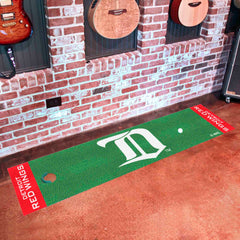 NHLRETRO Detroit Red Wings Putting Green Mat - 1.5ft. x 6ft. - Detroit Red Wings