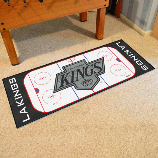 Retro NHL Los Angeles Kings Rink Runner - 30in. x 72in. - Los Angeles Kings