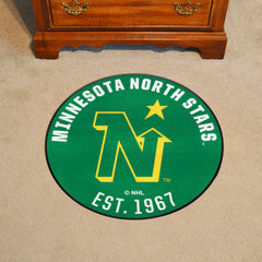 NHLRETRO Minnesota North Stars Roundel Rug - 27in. Diameter