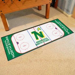 NHLRETRO Minnesota North Stars Rink Runner - 30in. x 72in.