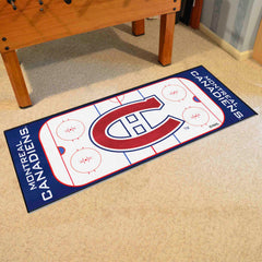 NHLRETRO Montreal Canadiens Rink Runner - 30in. x 72in.