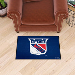 NHLRETRO New York Rangers Starter Mat Accent Rug - 19in. x 30in.