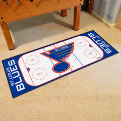 NHLRETRO St. Louis Blues Rink Runner - 30in. x 72in.