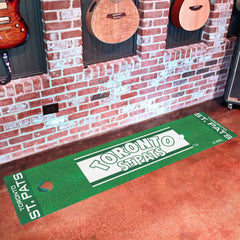 NHLRETRO Toronto St. Pats Putting Green Mat - 1.5ft. x 6ft. - Toronto St. Pats