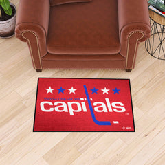 NHLRETRO Washington Capitals Starter Mat Accent Rug - 19in. x 30in. - Washington Capitals